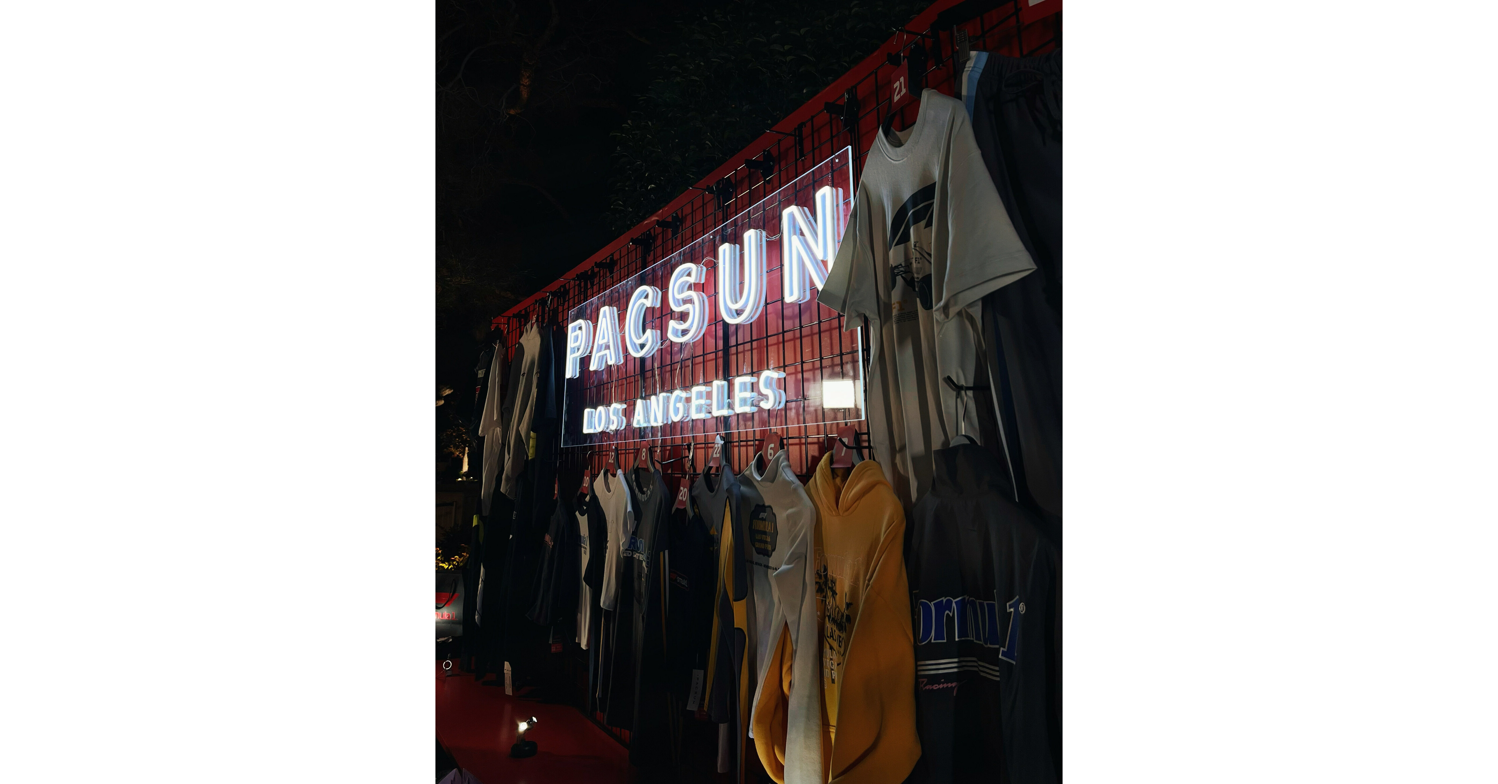 PACSUN MAKES FORMULA 1® DEBUT WITH FASHION ACTIVATION IN AUSTIN FOR THE  FORMULA 1 LENOVO UNITED STATES GRAND PRIX 2023