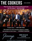 Jimmy's Jazz &amp; Blues Club Features Legendary Jazz Supergroup THE COOKERS on Friday &amp; Saturday November 24 and 25 at 7:30 P.M.