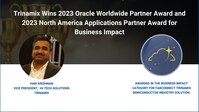 Trinamix Wins 2023 Oracle Worldwide Partner Award and 2023 North America Applications Partner Award for Business Impact