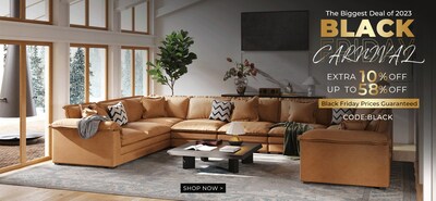 25Home is a high-end retailer of boutique sectionals, coffee tables, chairs, sofas, and other furniture pieces. The brand is announcing munificent discounts during the upcoming Black Friday sale.