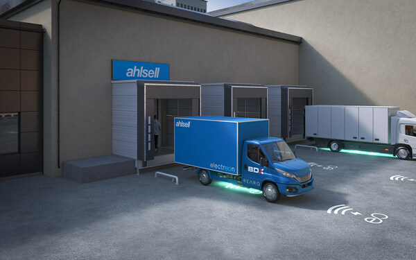 Electreon and REARQ Partner with BDX on Wireless Loading Dock Charging Pilot for Ahlsell’s Last Mile Delivery Fleet