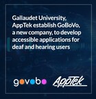 Gallaudet University, AppTek Establish GoBoVo, a New Company, to Develop Accessible Applications For Deaf and Hearing Users