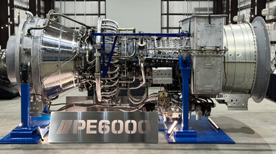 Each PE6000 begins with a PROENERGY-overhauled engine core from the CF6-80C2, found in aircraft including the Boeing 747.