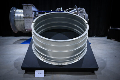 PROENERGY assembles a complete PE6000 aeroderivative turbine at its Sedalia campus using components made by the company.