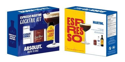 ESPRESSO MARTINIS ARE TIMELESS WITH ABSOLUT AND KAHLUA’S NEW COCKTAIL KIT! (CNW Group/Corby Spirit and Wine Communications)
