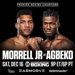 Pro Boxing Returns to The Armory December 16 as Minneapolis Fan Favorite and WBA 'Regular' Super Middleweight Champion David Morrell Jr. Defends His Title