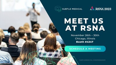 Meet Subtle Medical at RSNA Booth #4347 in the AI Showcase