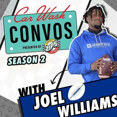 Joel Williams is the first student-athlete from the University of Memphis to be featured in "Car Wash Convos™".