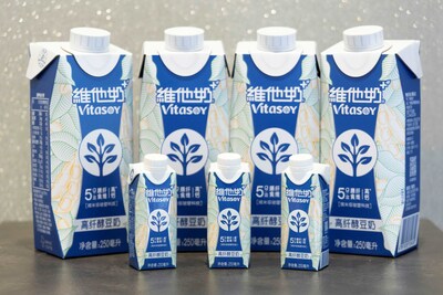 圖片二：維他奶於中國內地沃爾瑪的山姆會員商店獨家推出的維他奶高纖醇豆奶。