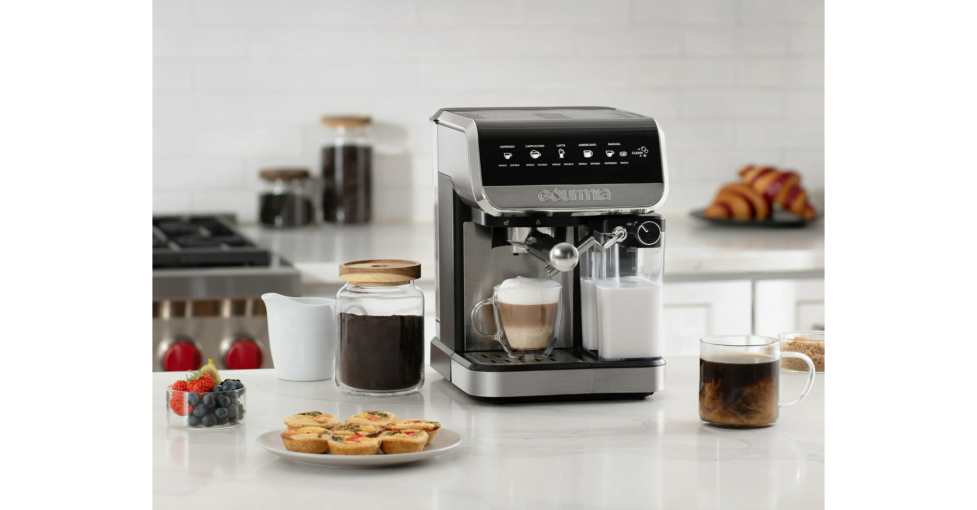 Gourmia's New Barista-Quality 15-Bar Espresso Machine Exclusively at  Walmart for the Holidays