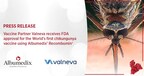 Valneva, partenaire vaccinal, reçoit l'approbation de la FDA pour le premier vaccin contre le chikungunya au monde utilisant le Recombumin® d'Albumedix