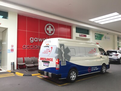 A Global Assistance and Healthcare ambulance