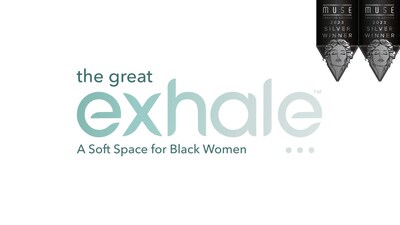 The Great Exhaletm, a private membership community created exclusively to center Black women, has been honored with two Silver Muse Awards in collaboration with graphic design firm RoseReynolds & Co. In Season 2 of the 2023 MUSE Creative Awards, the company won in the Corporate Identity category for Logos and Brand Identity. For more information, visit www.itsthegreatexhale.com..