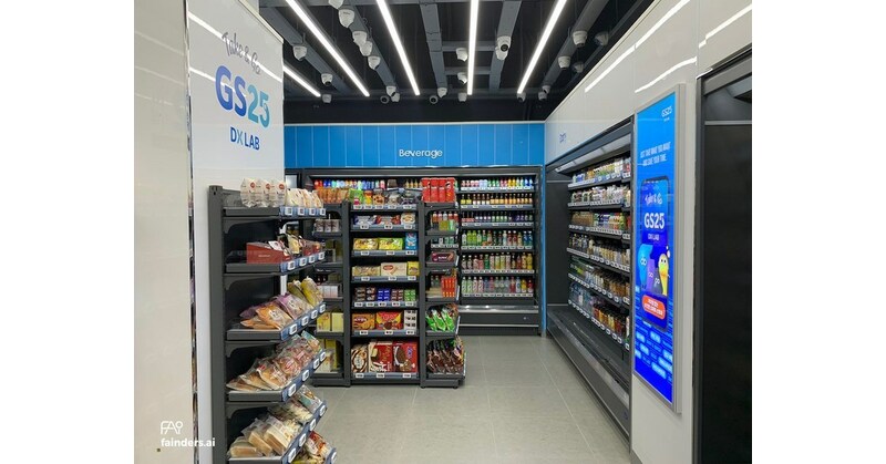 Fainders.AI partners with GS25 to launch an autonomous convenience store in Seoul, South Korea