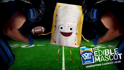Pop-Tarts® unveils college football’s first edible mascot at the brand's inaugural bowl game