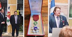 CargoM executive director Mathieu Charbonneau appointed knight of the order of the crown of Belgium