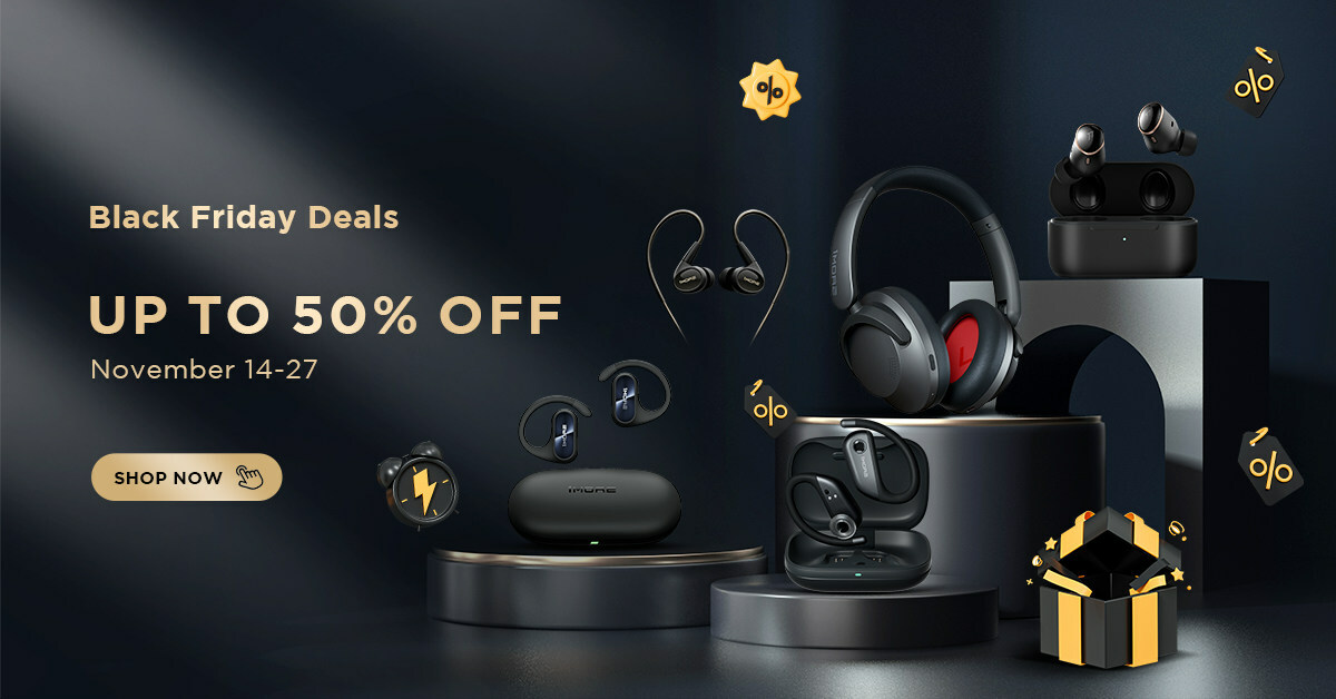 1MORE Unveils Spectacular Black Friday Headphone Extravaganza