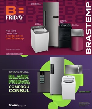 Black Friday: Brastemp e Consul trazem ofertas exclusivas para os eletrodomésticos mais desejados pelos consumidores