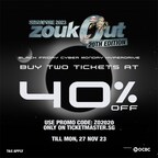 Your Last Hurrah! Get Two ZoukOut 2023 Tickets at a discount this Black Friday &amp; Cyber Monday!