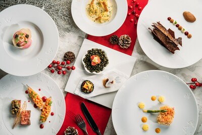 Raffles Lounge & Terrace offers a Christmas Degustation Menu
