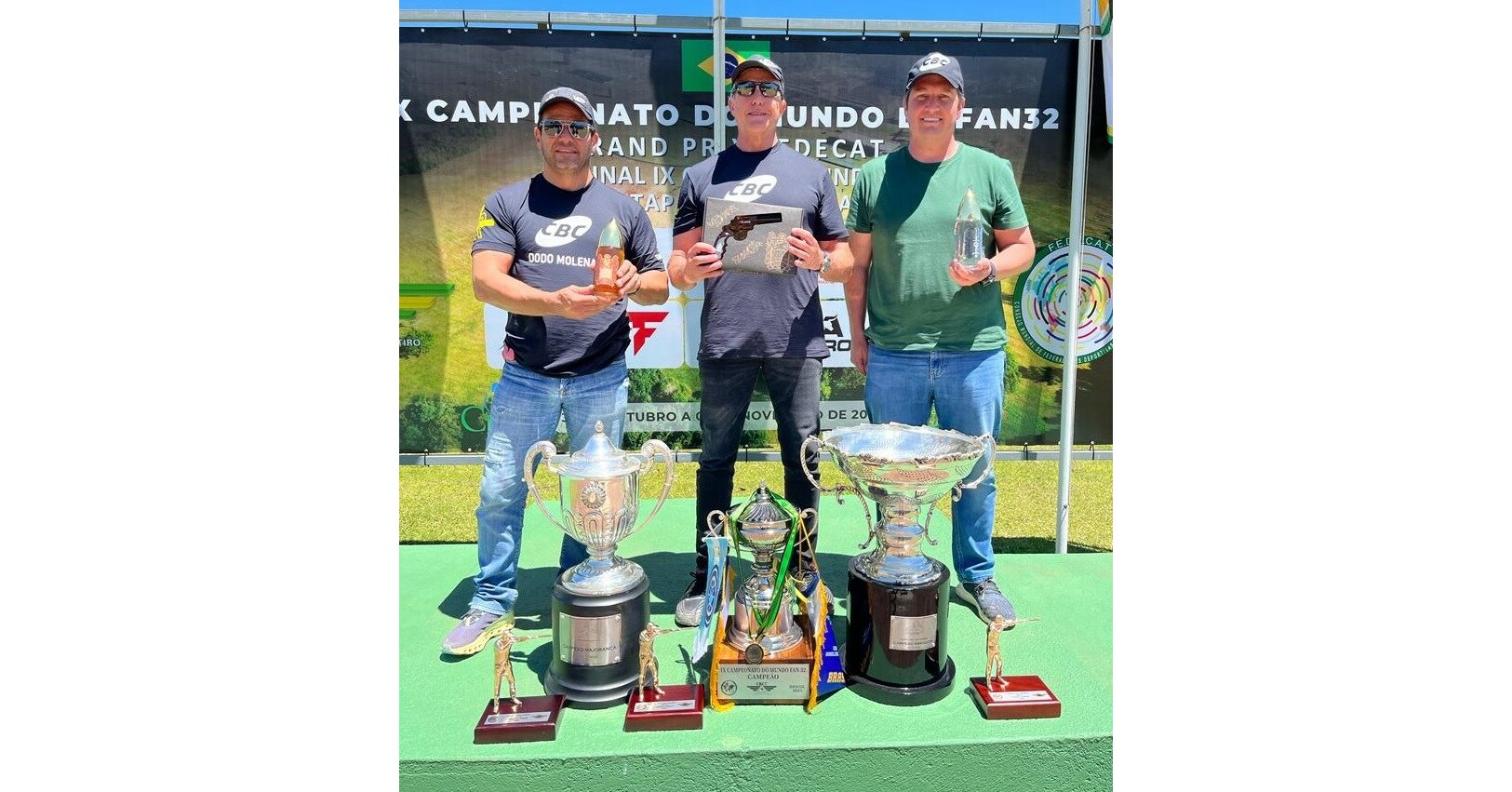 Campeonato do Mundo de FAN 32 acontece no Brasil pela primeira vez e conta com patroc&iacute;nio da Companhia Brasileira de Cartuchos
