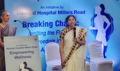 Dr. A. Sharda, Consultant - Endocrinologist and Diabetologist, Dr. Priya Chinnappa, Consultant - Endocrinologist and Diabetologist, Manipal Hospital Millers Road addressing about how to manage patients with uncontrolled diabetes during Obesity Clinic Launch