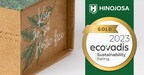 A Hinojosa revalida a medalha de ouro da EcoVadis em reconhecimento das suas práticas sustentáveis