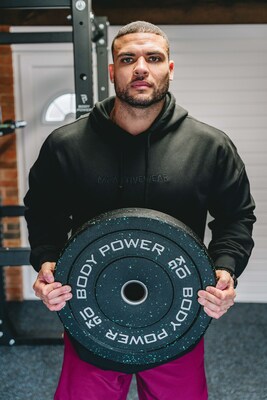 Zack George - Body Power Rubber Crumb Olympic Bumper Plates (PRNewsfoto/Fitness Superstore)