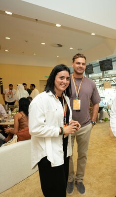 Game-set-race: Tunisian Tennis superstar Ons Jabeur cheers on world's top racing talent at Formula 1 Etihad Airways Abu Dhabi Grand Prix 2023's qualification day.
