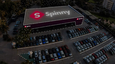 Spinny Parks serving more than 50% of deliveries