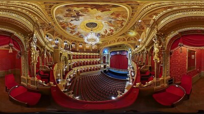 XReco - 360 shot of the Budapest Opera House used for 3D Gaussian Splatting reconstruction and Neural Rendering
