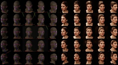 XReco - Turning head poses of a virtual stand-in into Maria Callas multi-view images using Stable Diffusion