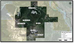 PROSPECT RIDGE RESOURCES CONTINUES TO EXTEND THE COPPER RIDGE MINERALIZED ZONE OVER 1,250 METRES ON THE KNAUSS CREEK PROPERTY