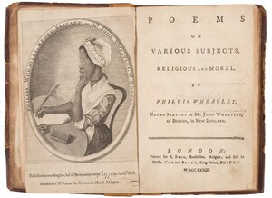 BOSTON TEA PARTY SHIPS & MUSEUM ANNOUNCES NEW ACQUISITION OF PHILLIS WHEATLEY'S FIRST EDITION FAMOUS BOOK OF POETRY IN 250TH BOSTON TEA PARTY ANNIVERSARY YEAR