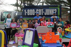 1-800-GOT-JUNK? and Second Chance Toys unveil largest toy donation event to date