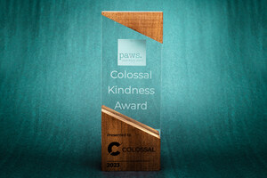 Colossal Receives Inaugural 'Colossal Kindness Award' at 56th Annual PAWS Wild Night Gala