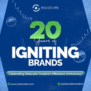 Celebrating 20 Years of Digital Excellence: Solocube Creative Marks Two Decades of Innovation and Growth