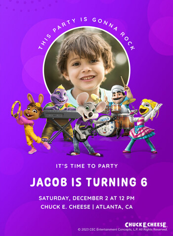 Chuck E. Cheese Unveils New Birthday Platform with New Entertainment