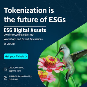 ESG Digital Assets COP28 Meeting, Tokenization is the Future of ESGs