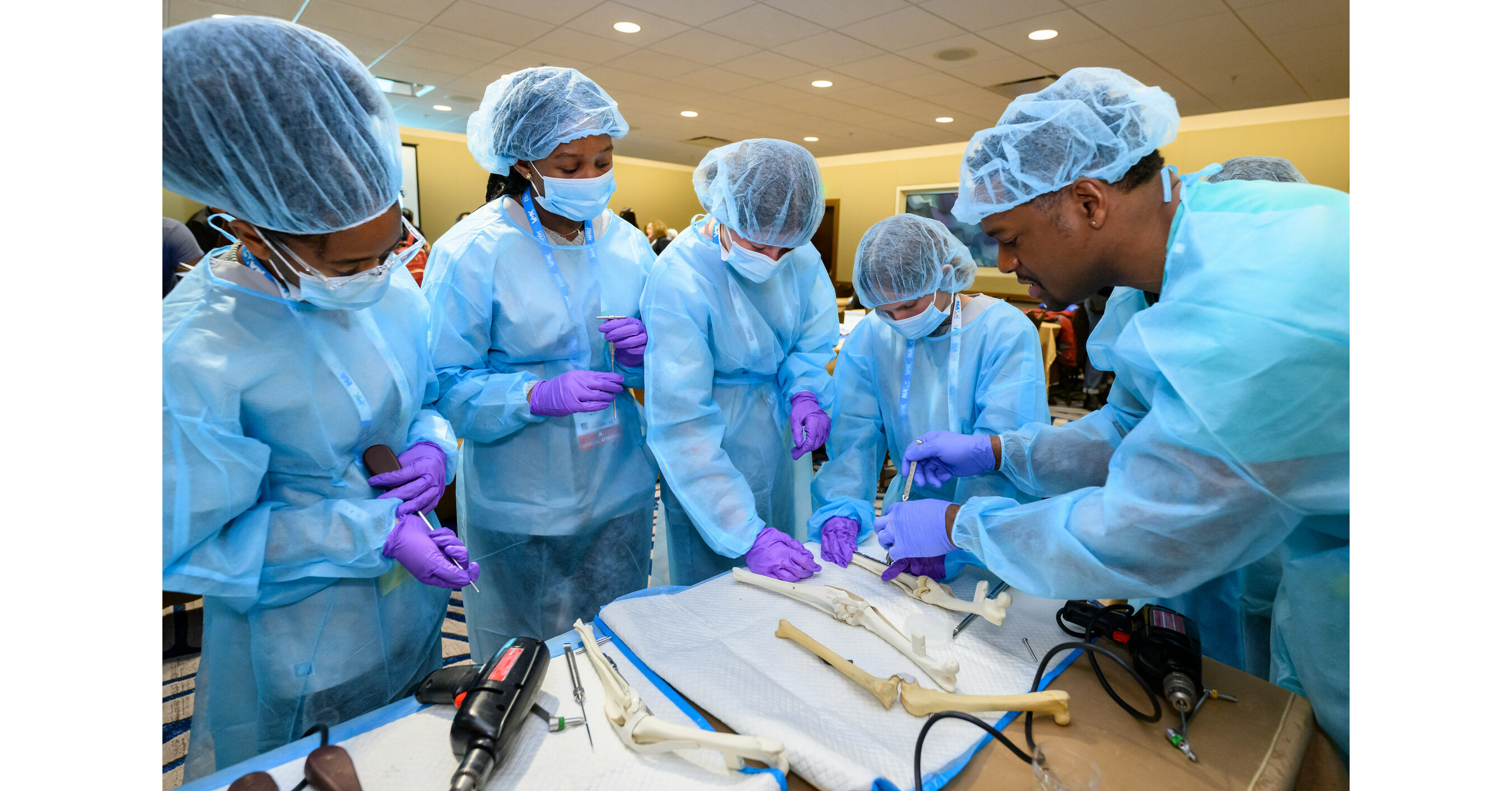 Middle School Students Experience Veterinary Life for a Day with