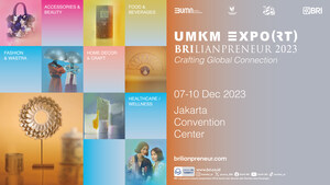 UMKM EXPO(RT) BRILIANPRENEUR 2023 abre caminho para o sucesso global de 700 micro, pequenas e médias empresas indonésias