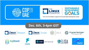 Linux Foundation Projects Unite at COP28 to Showcase Open Source Action on U.N. Sustainable Development Goals