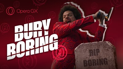 Eric André and Opera GX bury boring browsers in chaotic rampage