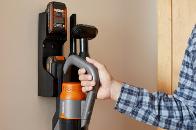 New WORX 20V Power Share Stick Vacuum Eliminates Down Time with