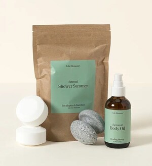Life Elements Collab for Uncommon Goods Creates a Sensual Shower Gift Set for an Affair to Remember