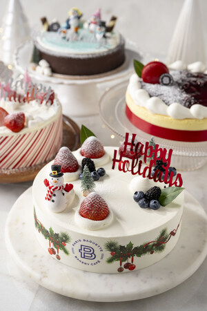 The Sweetest Season of the Year Arrives at Paris Baguette with Holiday Treats, Handcrafted Seasonal Beverages, and Festive Artisanal Cakes Galore