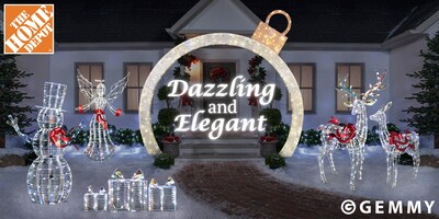 Dazzling yard decor from Gemmy elevates both modern and traditional Christmas displays.