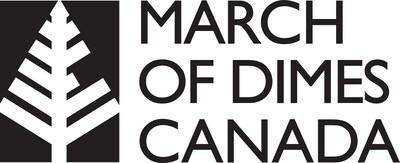 March of Dimes Canada Logo (CNW Group/March of Dimes Canada)