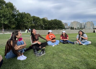 Pictured are members of the Center for Native American Youth, a native women-led organization that focuses on education advocacy for Native American youth. The center will be one of the organizations to receive a $100,000 donation from the San Manuel Band of Mission Indians..