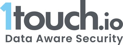 The 1touch.io brand conveys ease, efficiency, and comprehensive oversight in sensitive data governance. (PRNewsfoto/1touch.io)